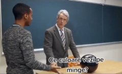 Depinde din ce unghi privești... Luați-o mai încet ! Respirati adânc ! Puneți-vă în papucii celuilalt și asta va face toată diferența ! Mingea era jumătate albă și jumătate neagră